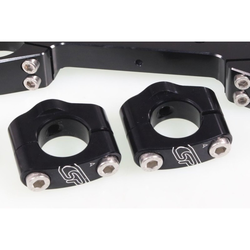 Té de fourche CSP BETA evo supérieur 38mm noir avec pontet