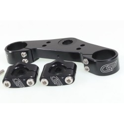 Té de fourche CSP BETA evo supérieur 38mm noir avec pontet
