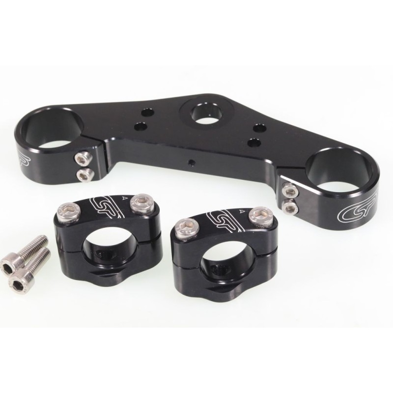 Té de fourche CSP BETA evo supérieur 38mm noir avec pontet