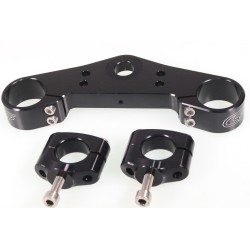 Té de fourche CSP BETA evo supérieur 38mm noir avec pontet