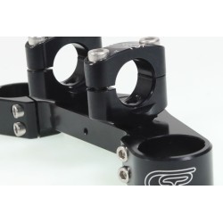 Té de fourche CSP BETA evo supérieur 38mm noir avec pontet
