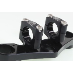 Té de fourche CSP BETA evo supérieur 38mm noir avec pontet