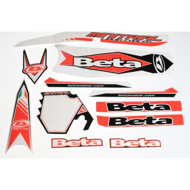 Kit autocollant BETA 2015-2017 mini complet