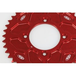 Couronne 4 trous fermée BETA rouge
