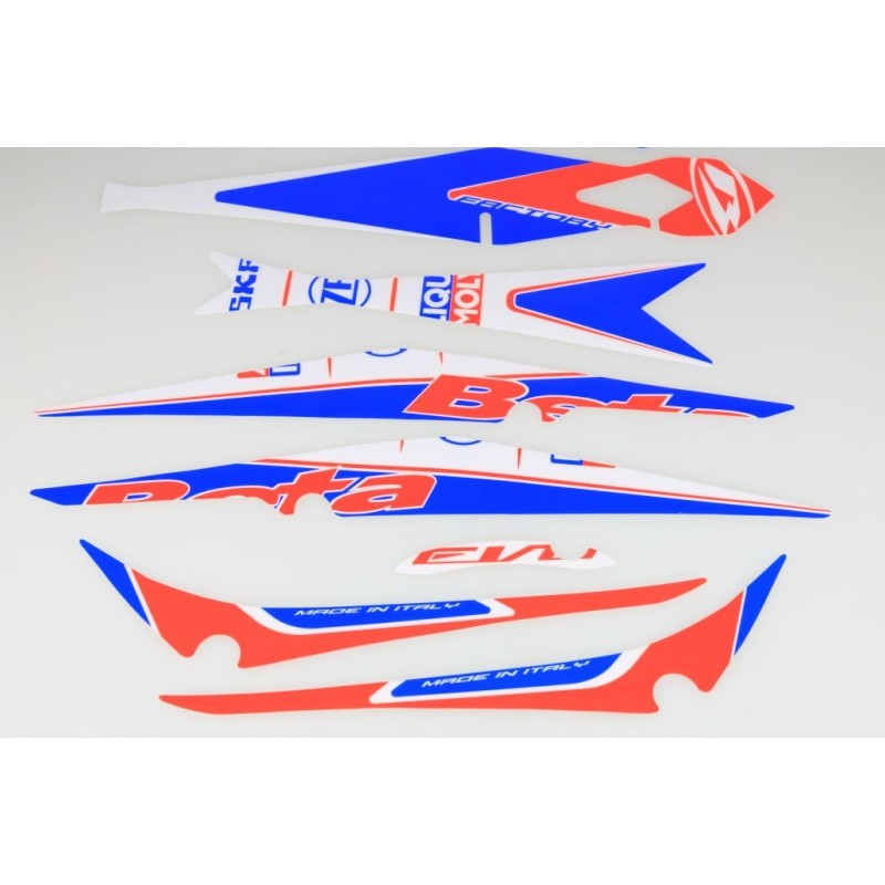 Autocollant garde boue AR BETA 2019 factory partiel