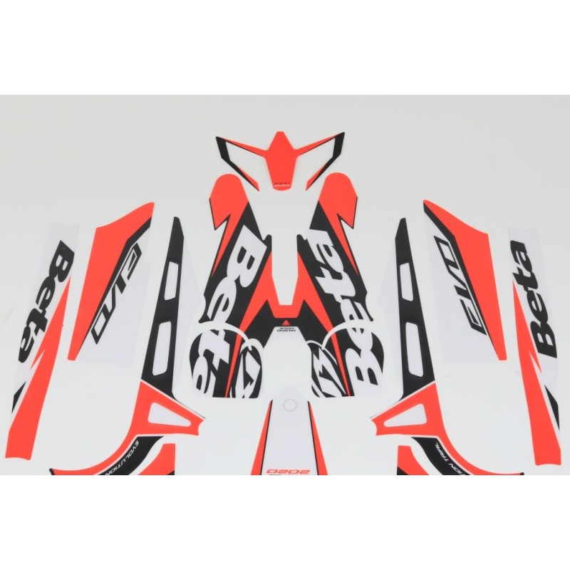 Kit autocollant BETA 2020 evo partie cycle