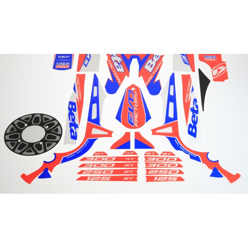Kit autocollant BETA 2020 factory partiel