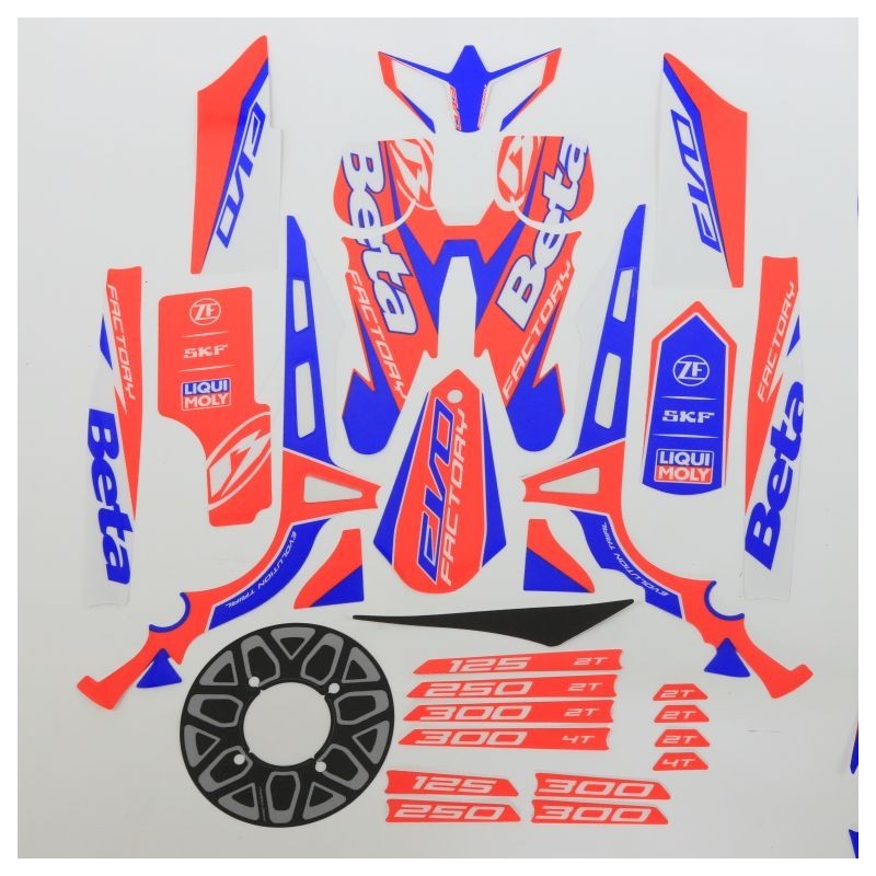 Kit autocollant BETA 2020 factory complet
