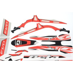 Kit autocollant BETA 2021 evo partie cycle