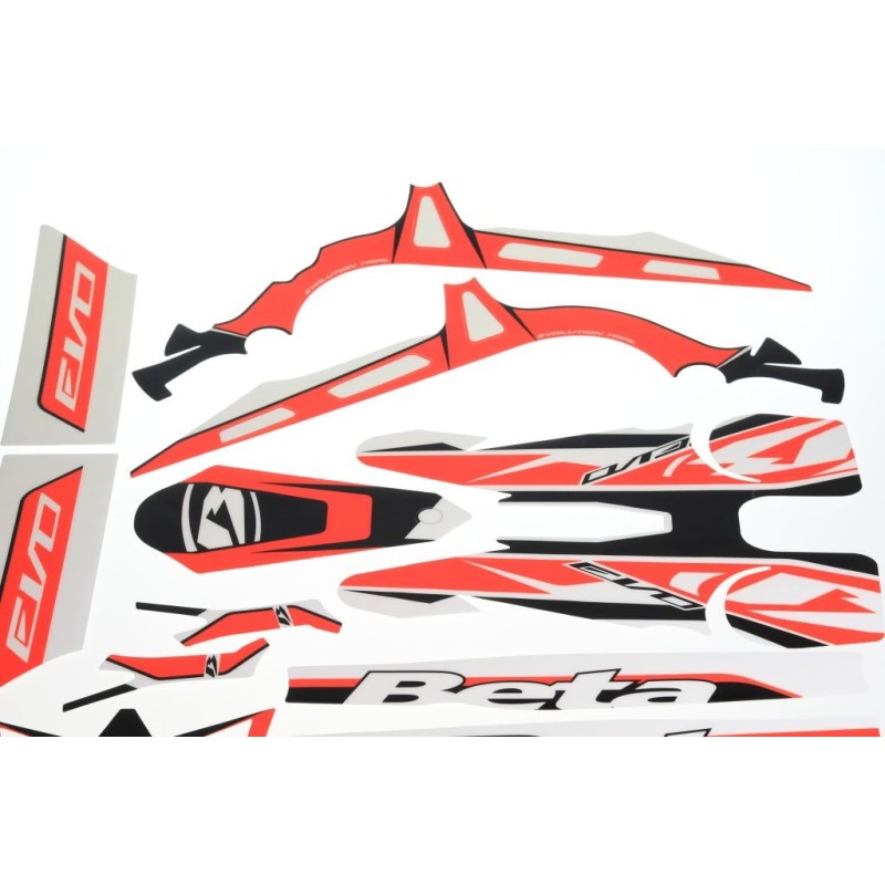 Kit autocollant BETA 2021 evo partie cycle