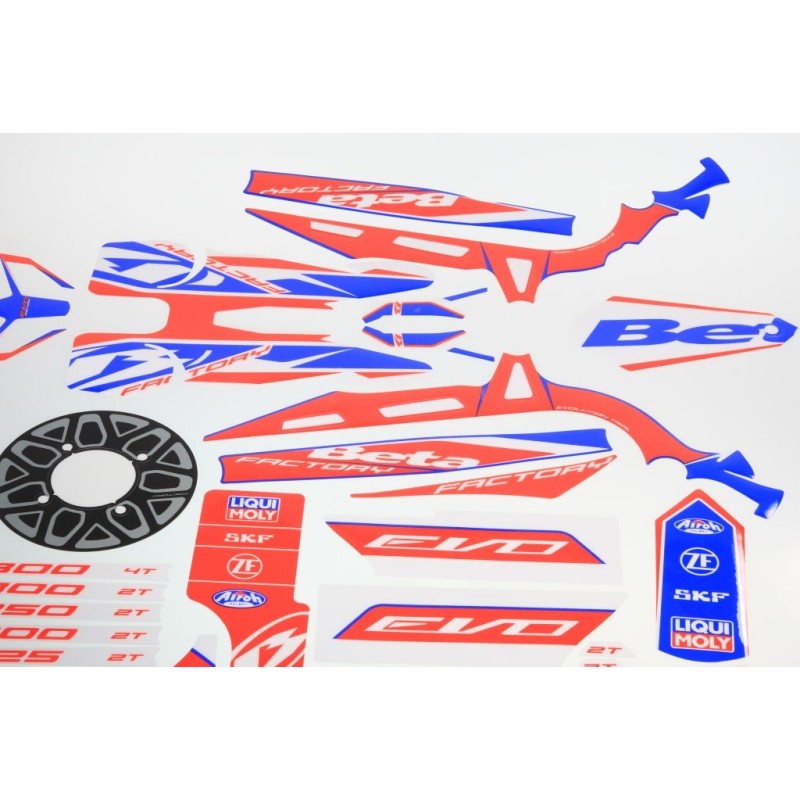 Kit autocollant BETA 2021 factory partiel