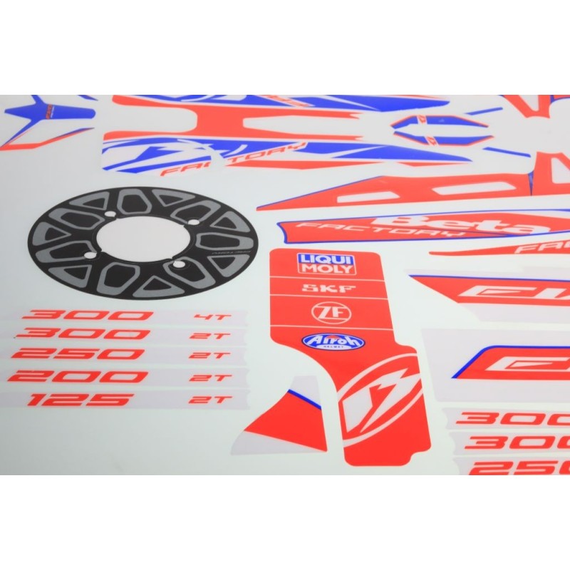 Kit autocollant BETA 2021 factory partiel
