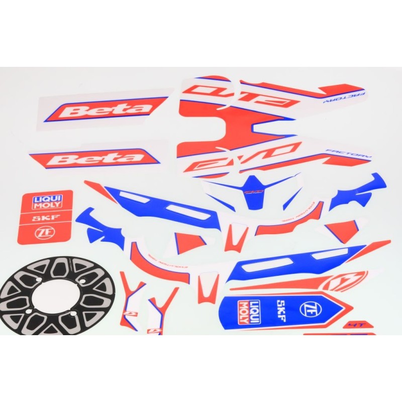 Kit autocollant BETA 2022 factory partiel