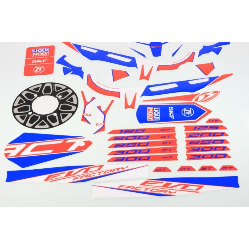 Kit autocollant BETA 2022 factory partiel