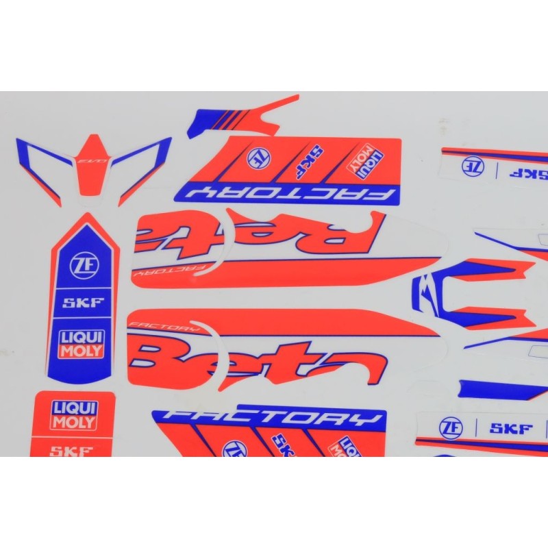 Kit autocollant BETA 2023 factory partiel