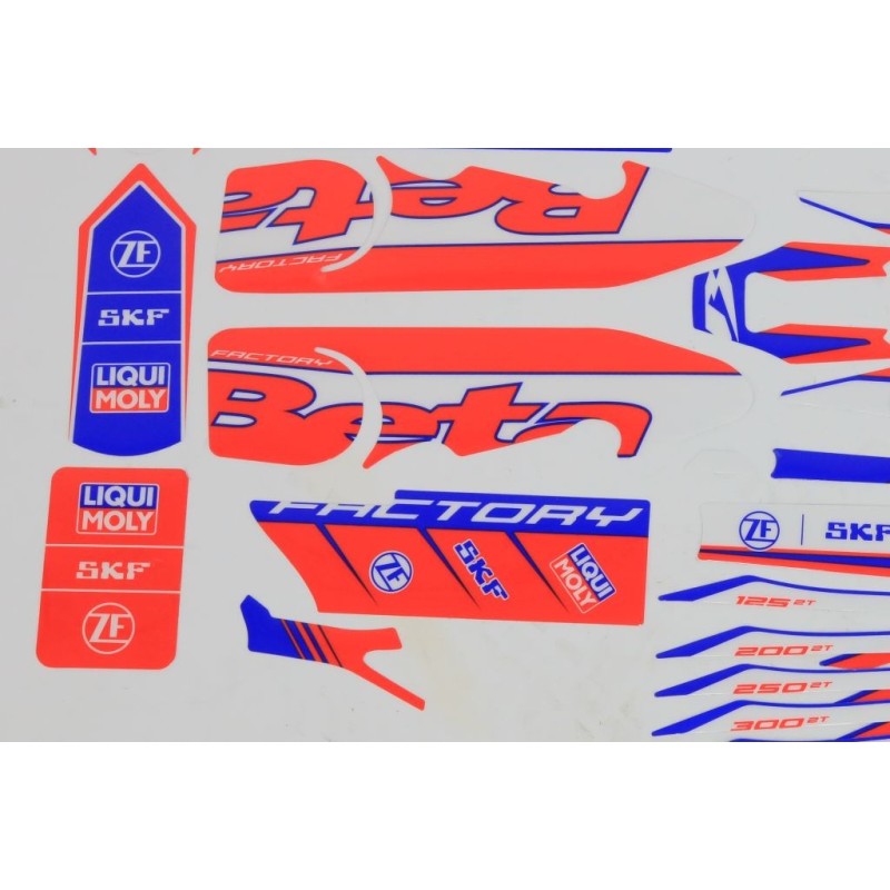 Kit autocollant BETA 2023 factory partiel