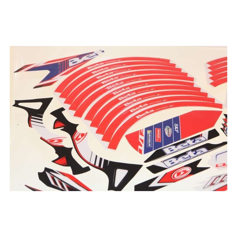 Kit autocollant BETA 2012 Evo Factory complet