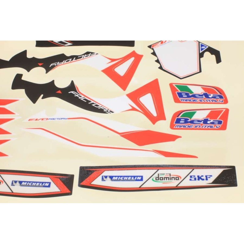 Kit autocollant BETA 2013 factory partiel