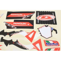 Kit autocollant BETA 2013 factory partiel