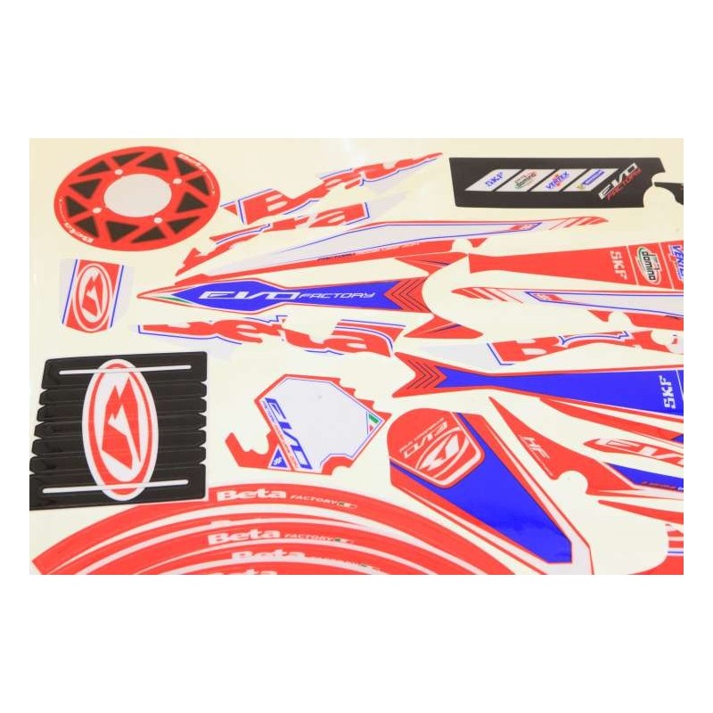 Kit autocollant BETA 2014 factory complet