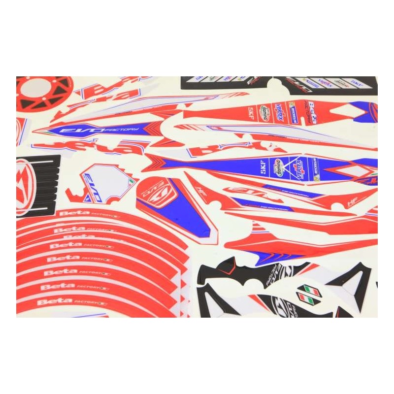 Kit autocollant BETA 2014 factory complet