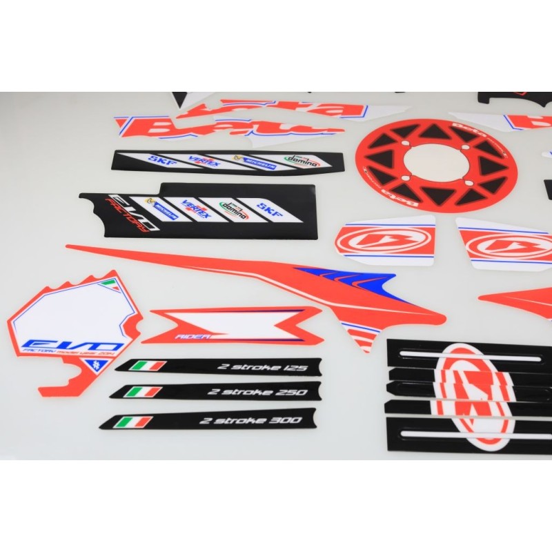 Kit autocollant BETA 2014 factory 2t partiel