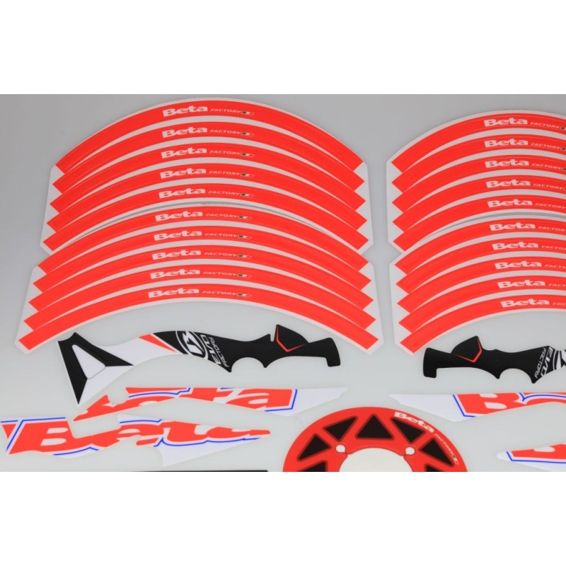 Kit autocollant BETA 2014 factory 2t partiel