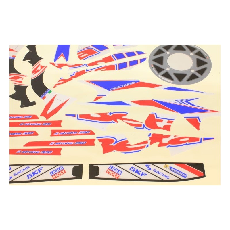 Kit autocollant BETA 2015 factory partiel
