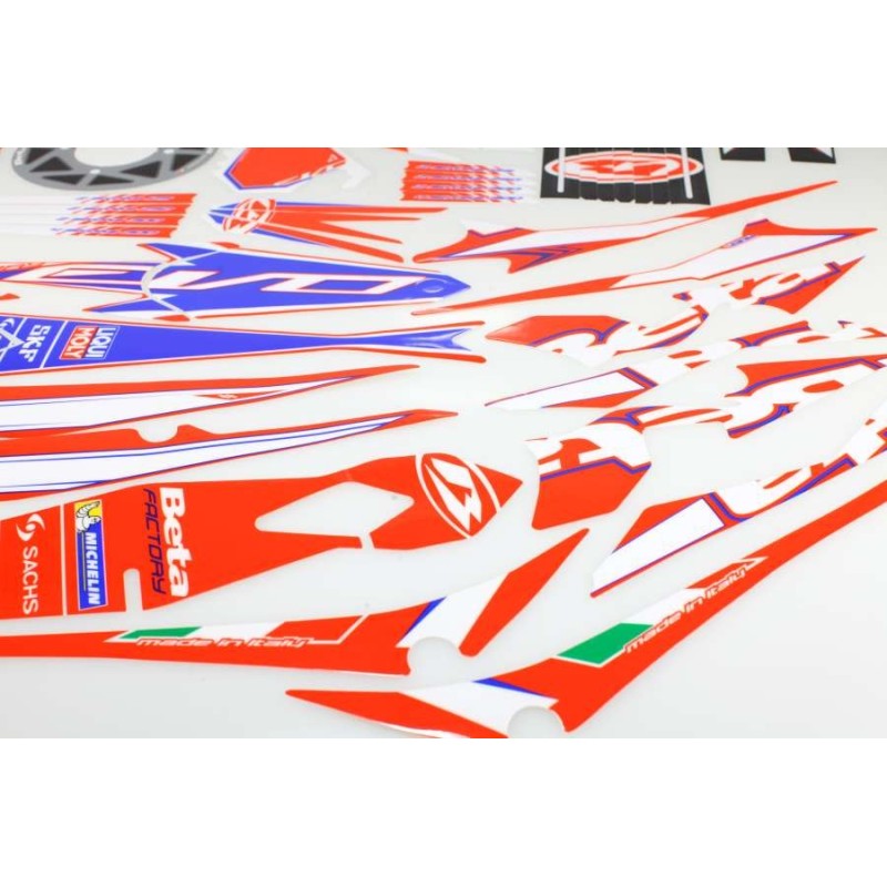Kit autocollant BETA 2016 factory complet