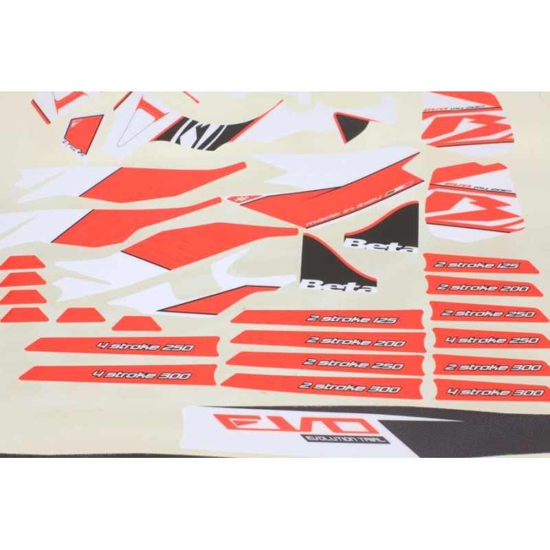 Kit autocollant BETA 2017 partiel