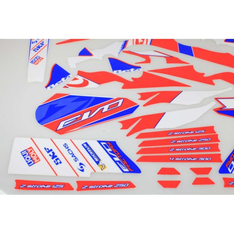 Kit autocollant BETA 2017 factory partiel