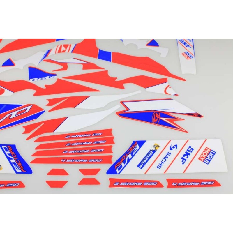 Kit autocollant BETA 2017 factory partiel