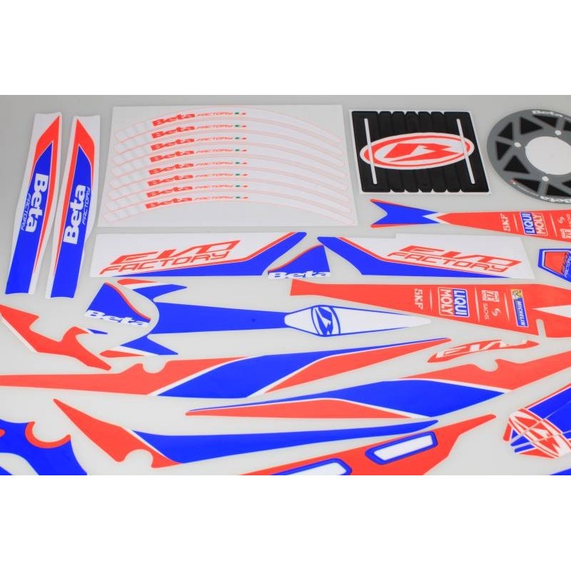 Kit autocollant BETA 2018 factory complet