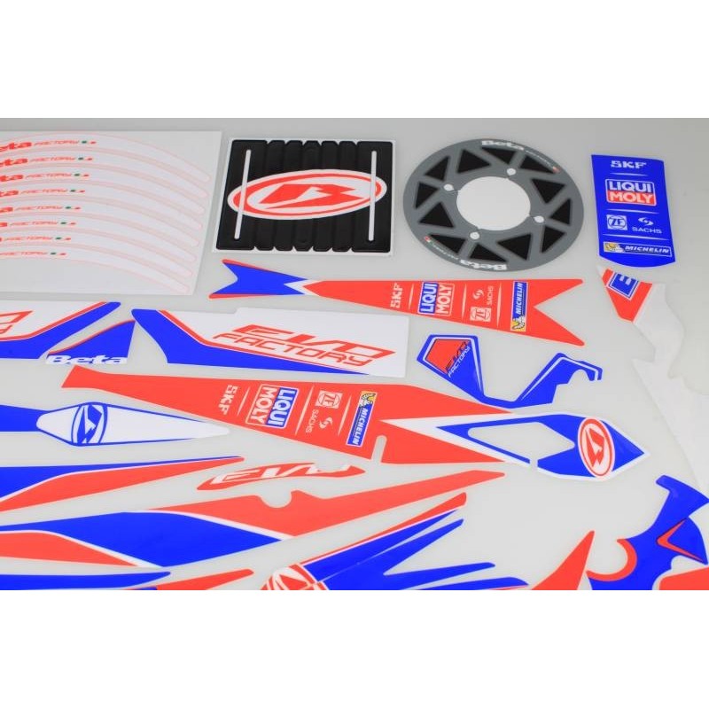 Kit autocollant BETA 2018 factory complet