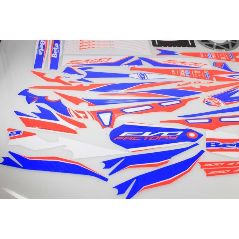 Kit autocollant BETA 2018 factory complet