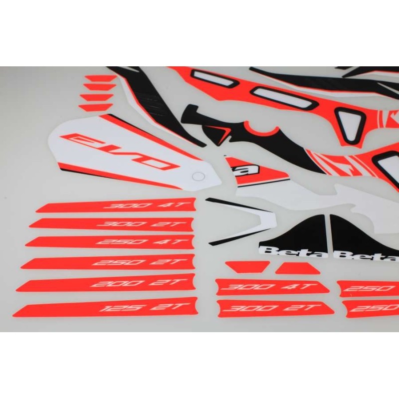 Kit autocollant BETA 2018 partiel