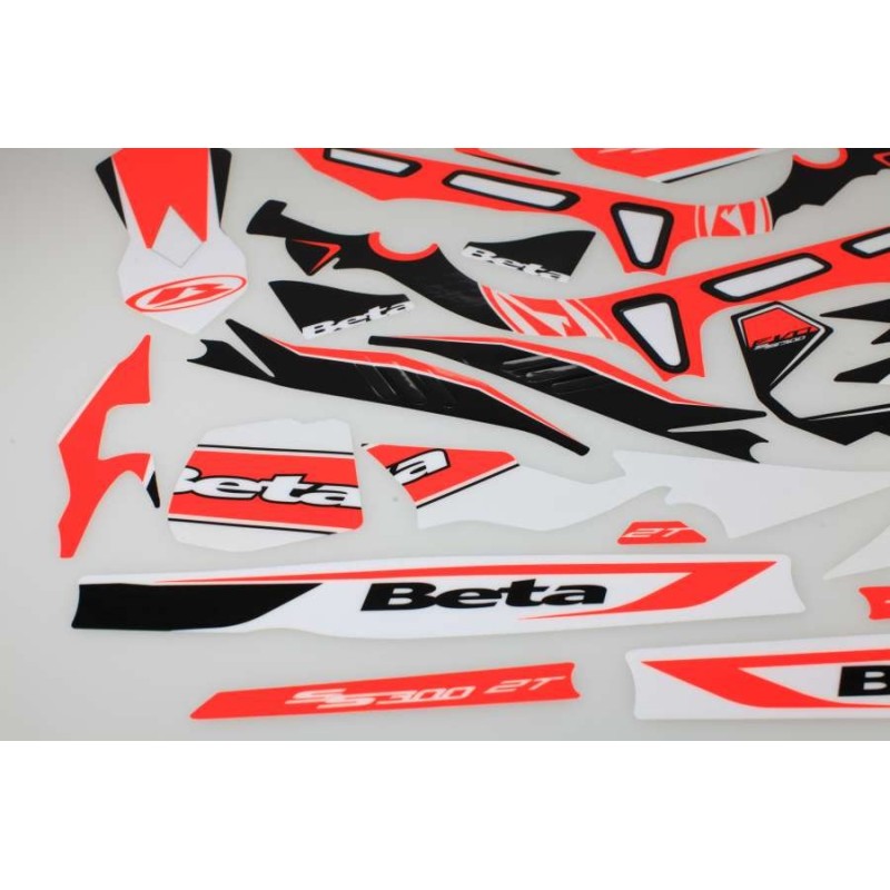 Kit autocollant BETA 2018 SS partiel