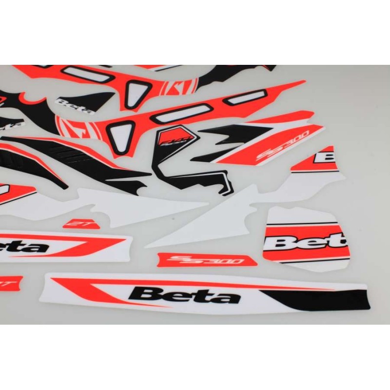 Kit autocollant BETA 2018 SS partiel
