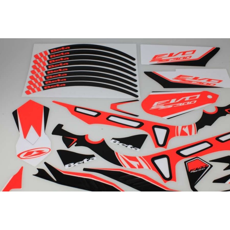 Kit autocollant BETA 2018 SS partiel
