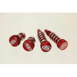 Kit vis reglage levier et butée M/C BETA rouge
