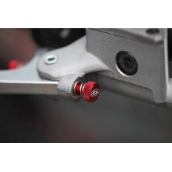 Kit vis reglage levier et butée M/C BETA rouge