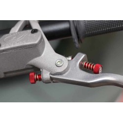 Kit vis reglage levier et butée M/C BETA rouge