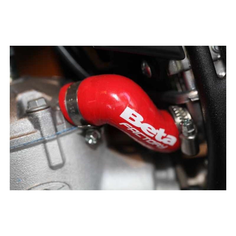Durite eau BETA evo silicone rouge