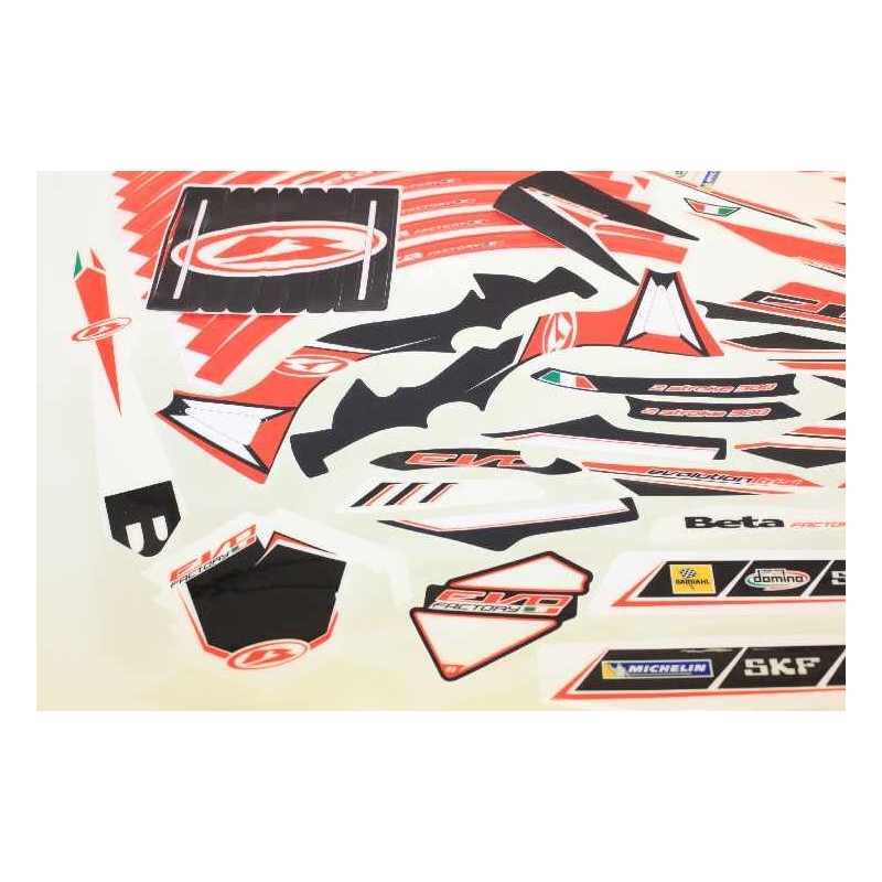 Kit autocollant BETA 2011 Factory complet