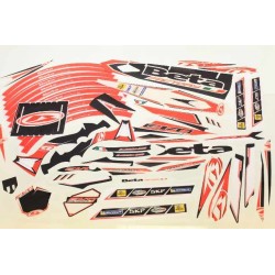 Kit autocollant BETA 2011 Factory complet