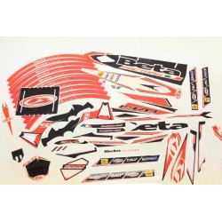 Kit autocollant BETA 2011 Factory complet
