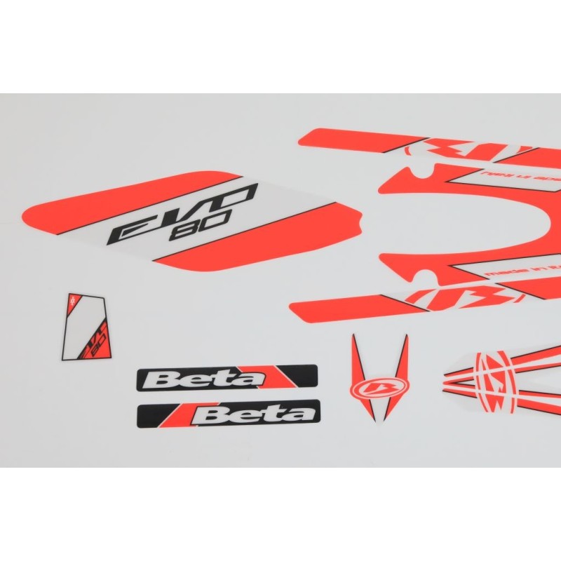 Kit autocollant BETA 2017 evo 80 partiel