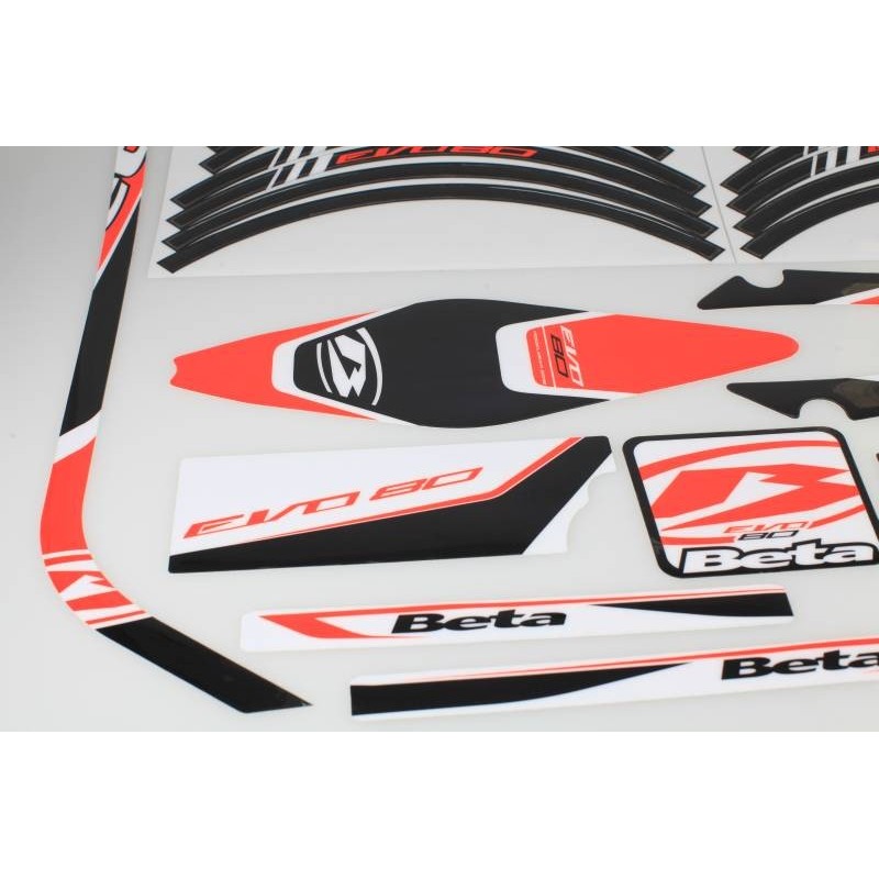 Kit autocollant BETA 2018 evo 80 partiel