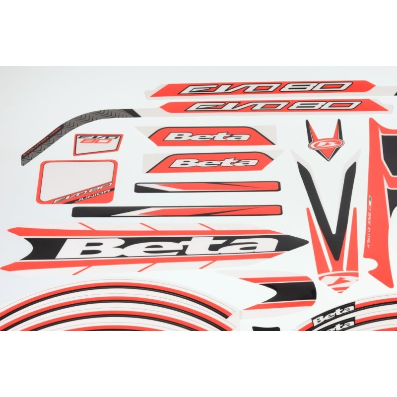 Kit autocollant BETA 2021 evo 80 complet