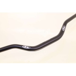 Guidon sans barre 28.6mm BETA racing hauteur 4.5 pouces noir